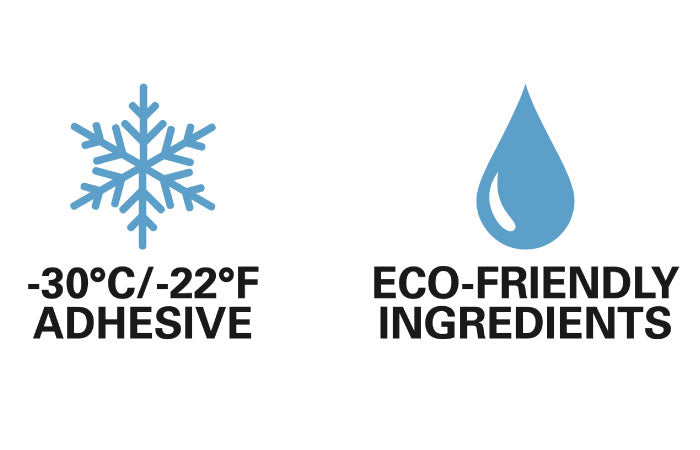 minus 30 degrees Celsius and eco friendly