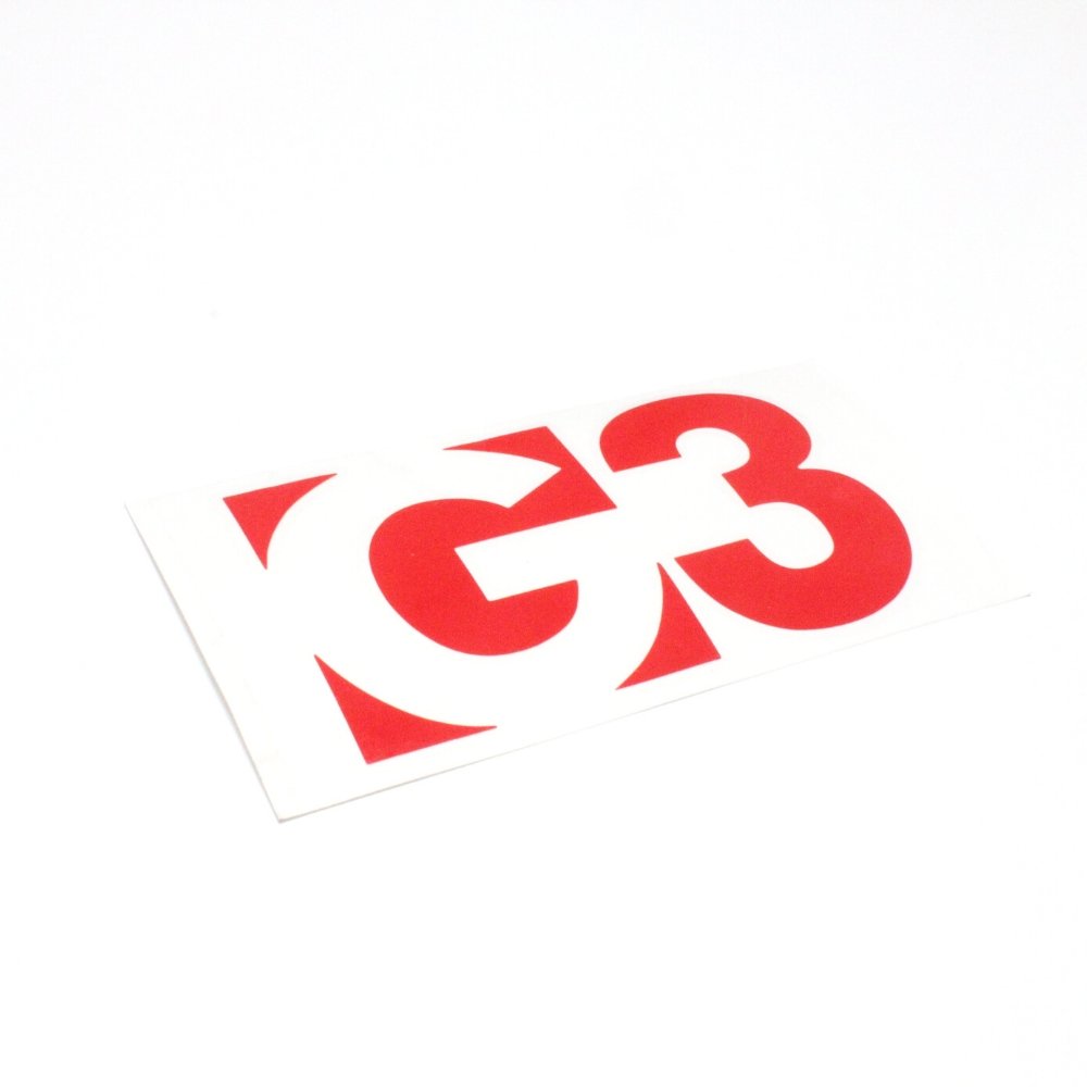 G3 Die Cut Logo Sticker
