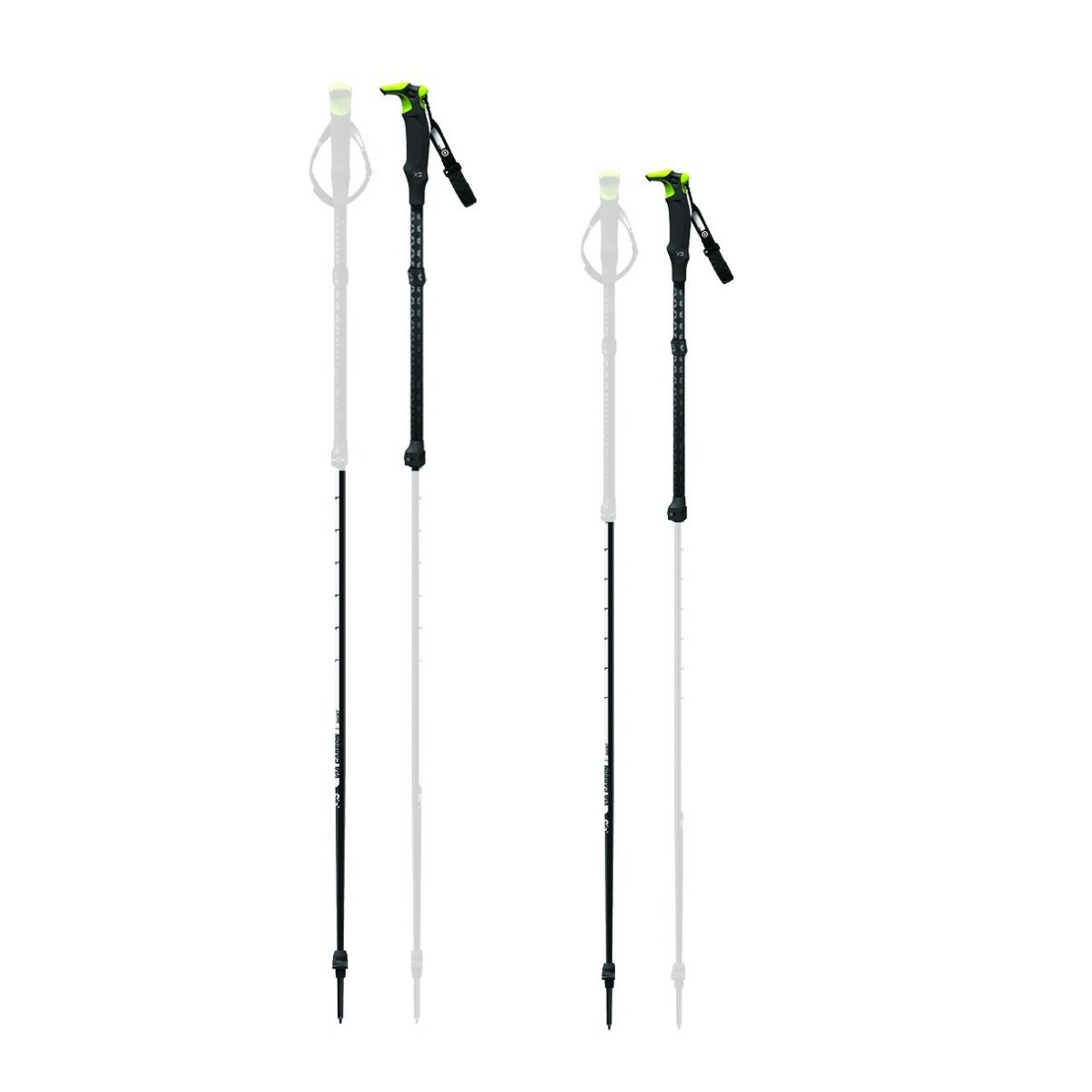 VIA CARBON Ski Pole Replacement Shaft - G3 Store [CAD] – G3