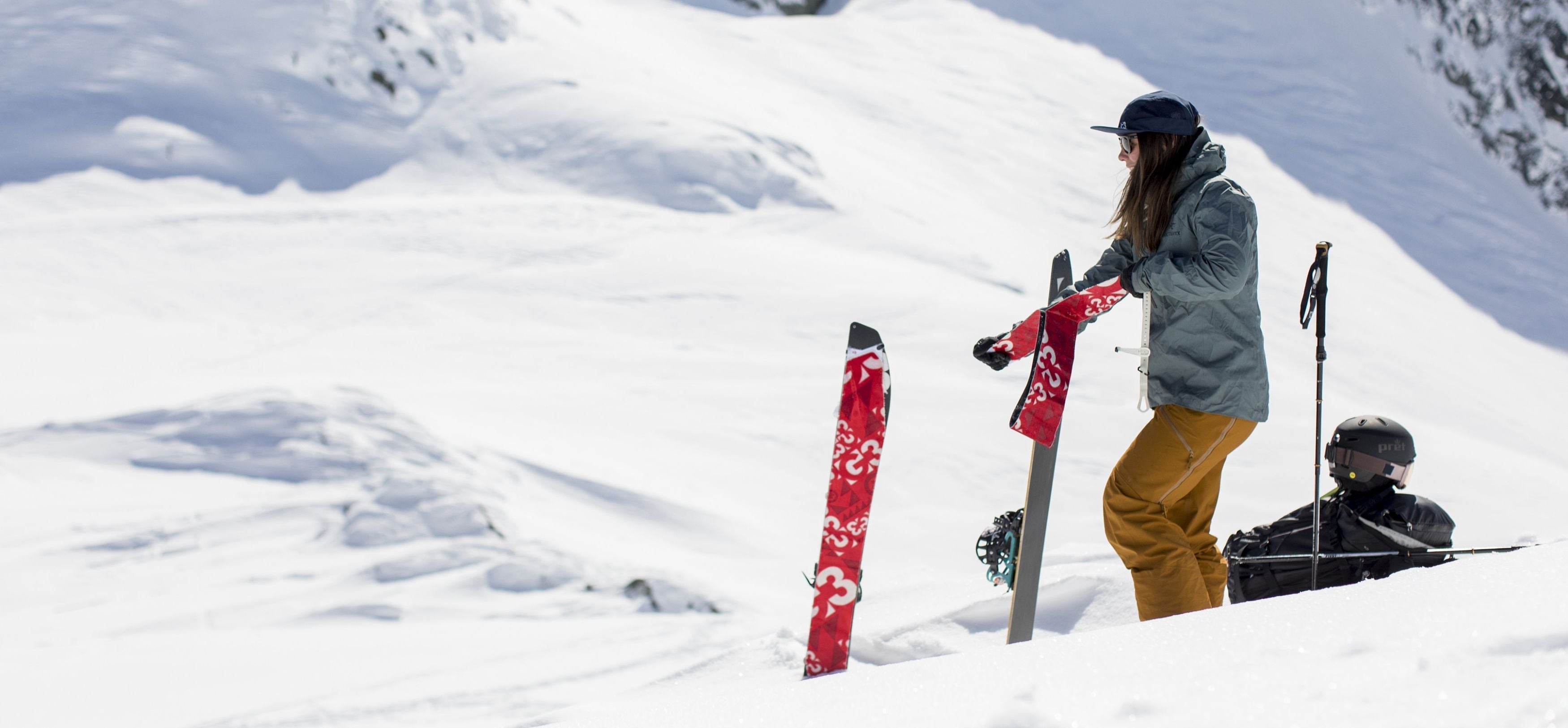 Splitboard Skins – G3 Genuine Guide Gear