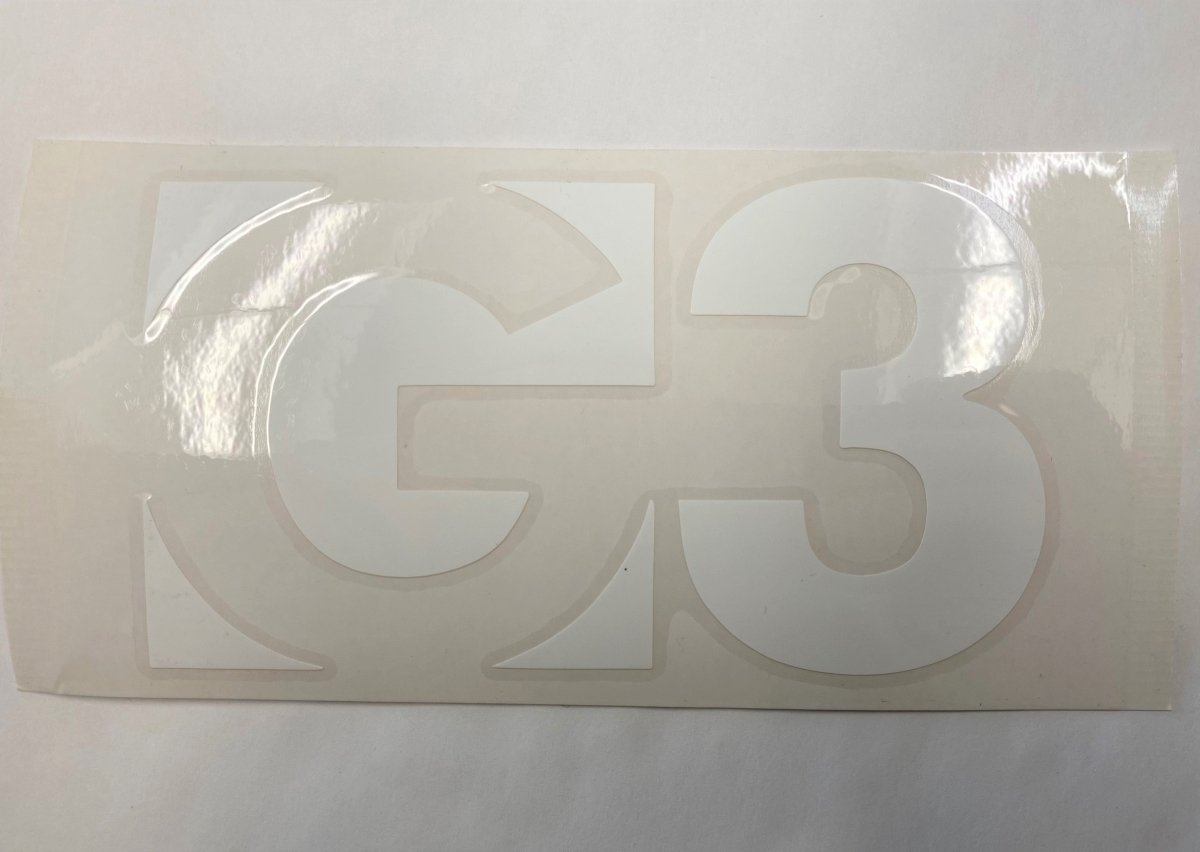 G3 Die Cut Logo Sticker - Accessories - G3 Store [CAD]